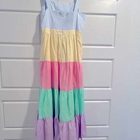 English Factory Colorblock Midi Dress - Picture 3 of 3